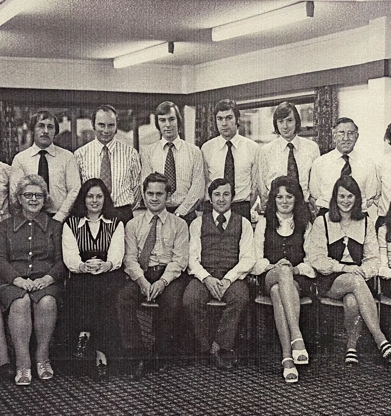 MTF staff photo from 1974