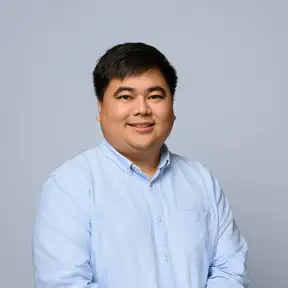 Man posing for headshot