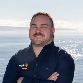 Man smiling for photo