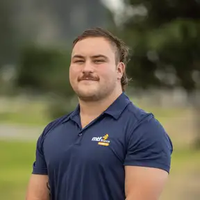 Man posing for headshot