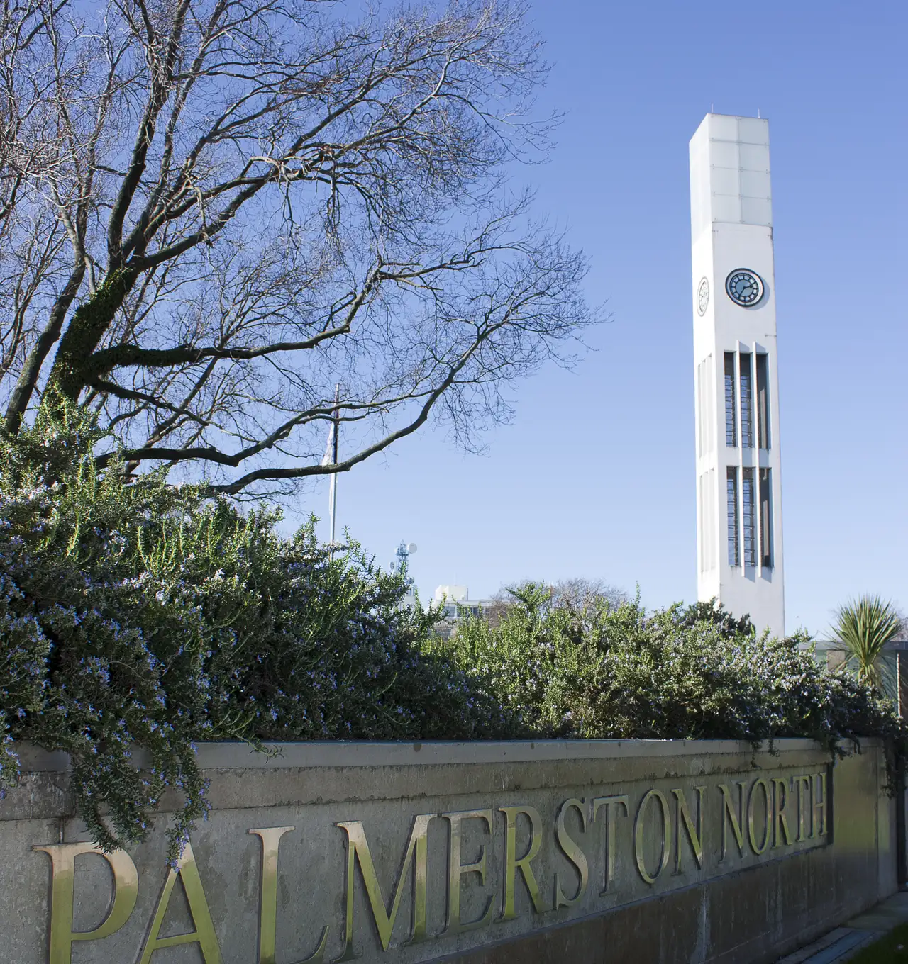 The Hopwood clock tower in Palmerston North