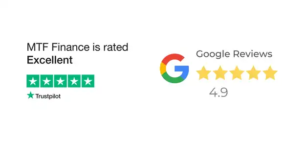 Star ratings showing we have 4.9 stars out of 5 on Trustpilot and Google Reviews